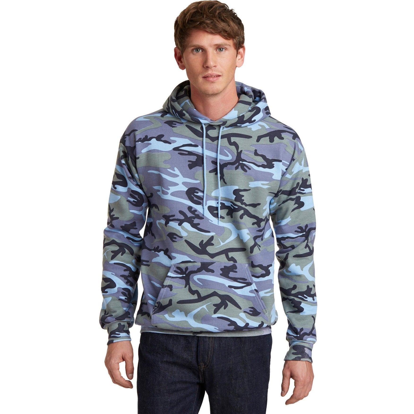 Port & Company-Port & Company® Core Fleece Camo Pullover Hooded Sweatshirt. PC78HC-MedTech-8